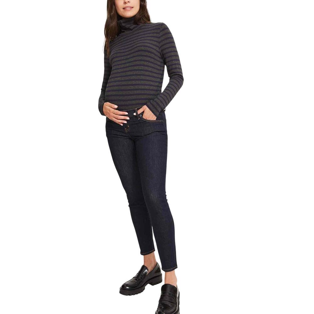 Hatch Classic Blue Slim Maternity Size 31 Denim Jeans